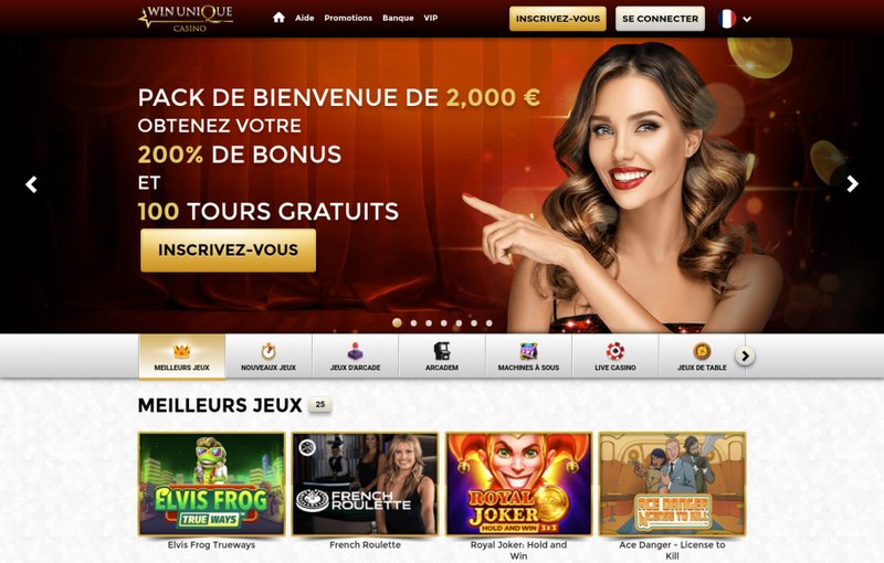 Meilleur win unique casino app à France
